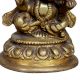 Brass Ganesha (Ht-3.5 Inches)