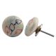 Multicolor Leaf Ceramic Knob