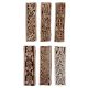 Set of 6 Piece New Mix Wooden Printing Block