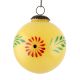 Yellow Round Flower Christmas Hanging