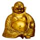 Brass Happy Buddha (Ht-7.5 Inches)