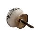 Cream Decorative Black Ceramic Knob