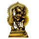 Brass Ganesha (Ht-7.3 Inches)