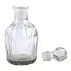 Oval Shape Decorative Glass Bottle
