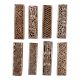 Set of 8 Piece New Mix Wooden Printing Block