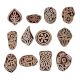 Set of 12 Piece New Mix Wooden Printing Block