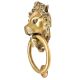 Bronze Lion Head Door Knocker
