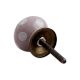 Light Purple Polka Dot Small Dresser Knob