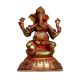Brass Ganesha (Ht-7.9 Inches)
