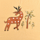 Deer Pattern Handmade Bedsheet
