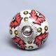 Peach Leaf Ceramic Knob