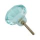 Water Diamond Shape Big Glass Dresser Knob
