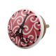 Pink Paris Eiffel Tower Flat Dresser Knob