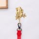 Golden Bronze Frog Wall Hooks