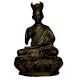 Brass Tibet Buddha (Ht-9.25 Inches)