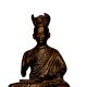 Brass Tibet Buddha (Ht-9.25 Inches)