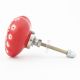Red Heart Etched Ceramic Dresser Knob Online
