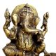 Brass Ganesha (Ht-6.3 Inches)