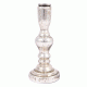 Silver Vintage Effect Candle Holder
