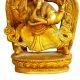 Brass Ganesha (Ht- 6.3 Inches)