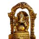 Brass Ganesha (Ht- 4.3 Inches)