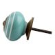 Sea Green White Knob