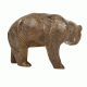 Bronze Sculpture Wild Animal Brown Bear Statue