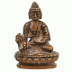 Brass Medicine Buddha Statue Garden Decoration