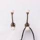 White Etched Ceramic Iron Hooks-EHG-93