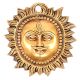 Brass Statue Sun Surya Wall Door Hanging