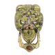 Black Bronze Door Knocker Lion