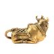 Shiva Nandi Cow Statue Brass Figurine