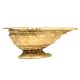 Brass Engraved Handmade Oil Lamp, Indian Diya