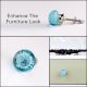 Light Blue Bubble Cabinet Knobs