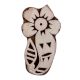 Set of 1 Piece New Wooden Printing Block