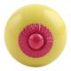 Solid Yellow Pink Fitting Ceramic Knob
