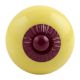 Solid Yellow Purple Fitting Ceramic Knob