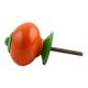 Solid Orange Green Fitting Ceramic Knob