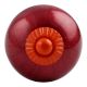 Neon Cherry Orange Fitting Round Ceramic Knob