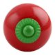 Solid Red Green Fitting Ceramic Knob