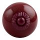 Cherry Solid Round Purple Fitting Ceramic Knob