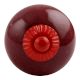 Cherry Solid Round Red Fitting Ceramic Knob