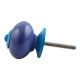 Slate Blue Turquoise Fitting Ceramic Knob
