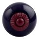 Navy Blue Round Purple Fitting Ceramic Knob