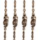 Swing Chain Set Of Brass Metal With Statue Link (Set Of 4 Piece)