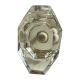 Tapered Baguette Glass Drawer Knobs