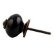 Black Antique Ceramic Cabinet  Knob