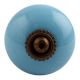 Sky Blue Antique Finishing Ceramic Dresser Knob