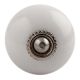 White Silver Fitting Ceramic Dresser Knob Online