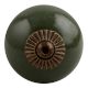 Olive Round Antique Fitting Ceramic Cabinet Knob